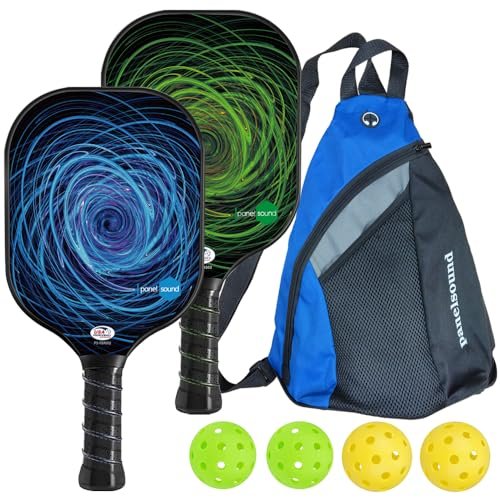 Pickleball Paddles Set of 2, USAPA Approved Lightweight...