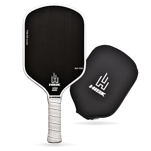 HISK RAV PRO Pickleball Paddle - Ultimate Raw Carbon Fiber