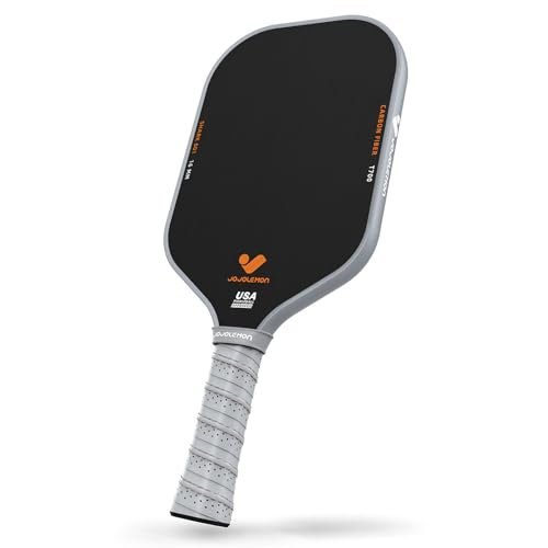 JOJOLEMON Pickleball Paddles, Raw Carbon Fiber Rackets,...