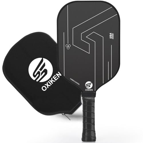 OXIKEN 16mm Pickleball Paddles, 2025 USAPA Approved, Carbon...