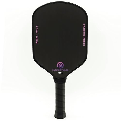 Pickleball Paddles 2025,Raw Carbon Fiber Surface(CFS) 16mm...