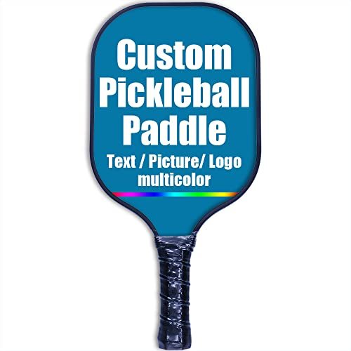 Custom Stylish Premium Pickleball Paddle Racket, 3D Print...
