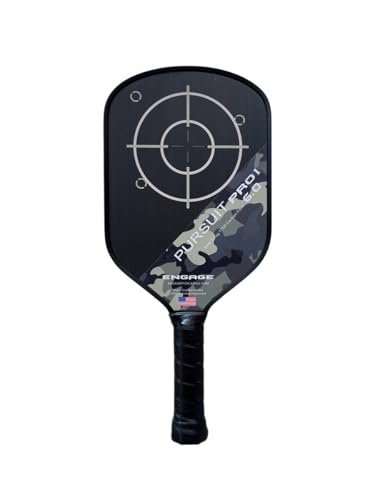 Engage Pursuit Pro1 6.0 Pickleball Paddle - Raw Carbon Fiber