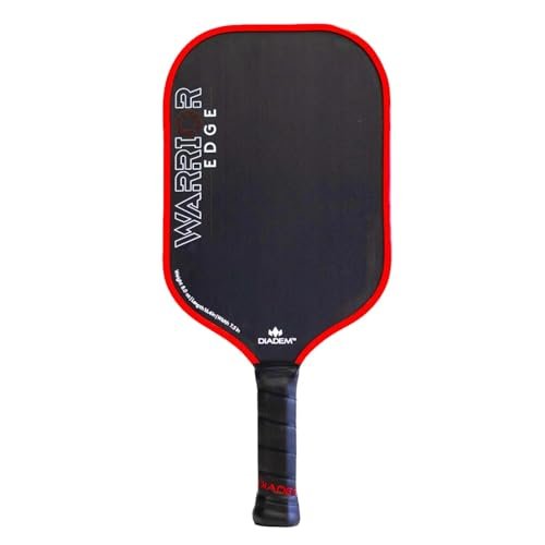 Diadem Warrior Edge Pickleball Paddle | Etched Carbon Face