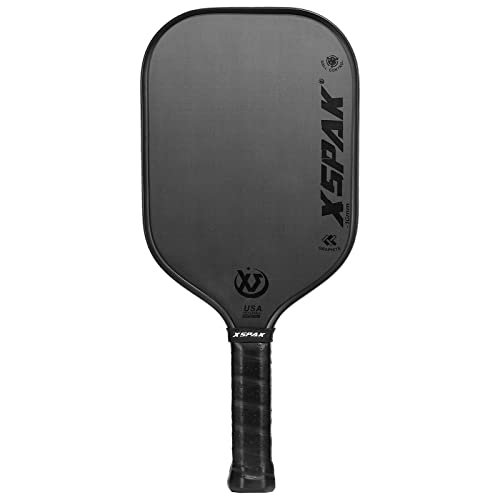 XS XSPAK Carbon Fiber Tournament Pickleball Paddle with...
