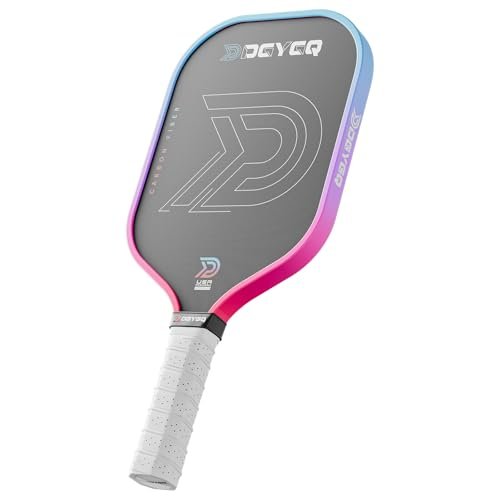 DGYGQ Professional Carbon Fiber Pickleball Paddle-16mm,...
