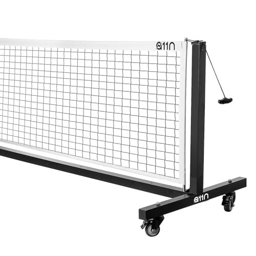 A11N SPORTS Aluminum Tournament Pickleball Net with Tension...