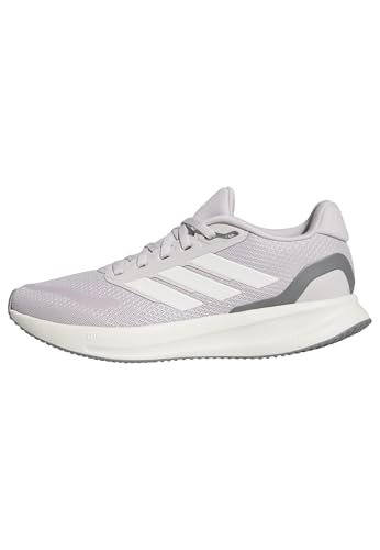 adidas Women's Run Falcon 5, Ice Purple/Off White/Black, 11