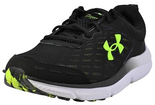 Under Armour Men's Charged Assert 10 Shoes, Black X-Wide