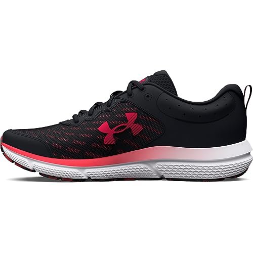 Under Armour Men's Charged Assert 10 Shoes, Black X-Wide