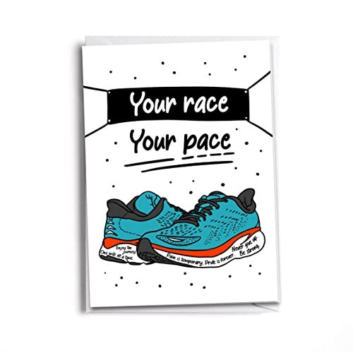 Sole Inspired Runner or Walker Card | Marathon Good Luck