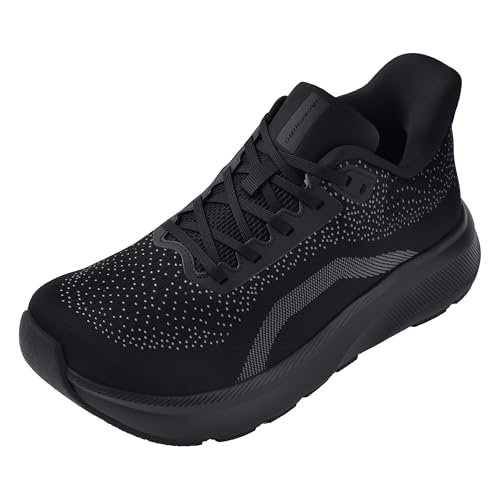 JACKSHIBO Mens Wide Toe Box Shoes Lightweight Slip On...