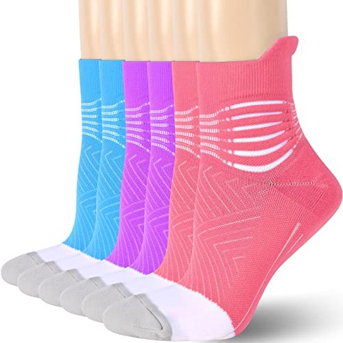 IRAMY Compression Ankle Support Running Socks Women...