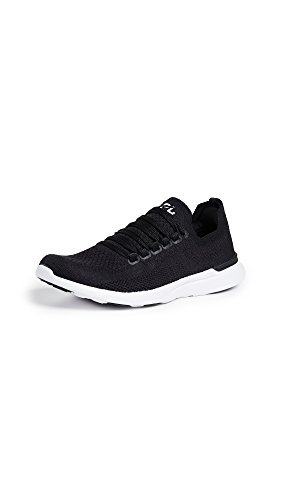 APL Women's Techloom Breeze Sneakers, Black/Black/White, 9...