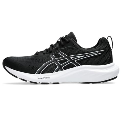 ASICS Women's Gel-Contend 9 Running Shoes, 8.5, Black/White