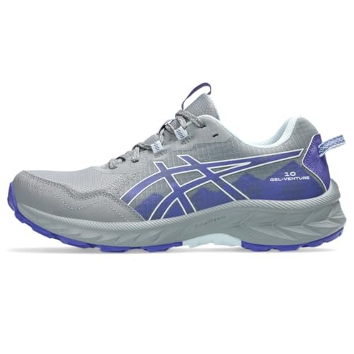 ASICS Women's Gel-Venture 10 Running Shoes, 9, Gravel/Blue...