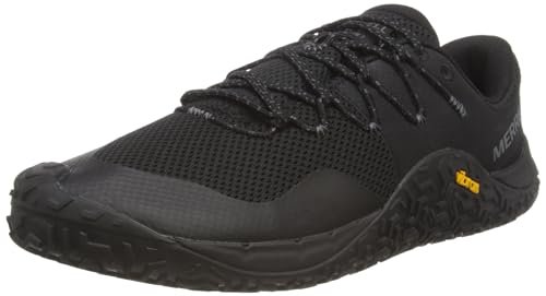 Merrell Men's Trail Glove 7 Sneaker, Black/Black, 9.5