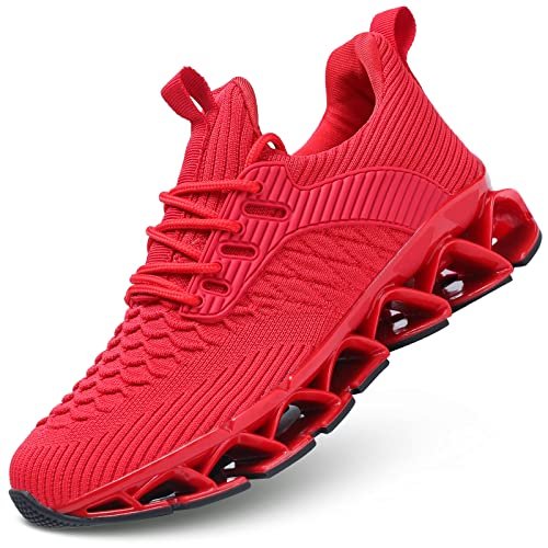 Wrezatro Women's Slip on Walking Running Shoes Blade Tennis...