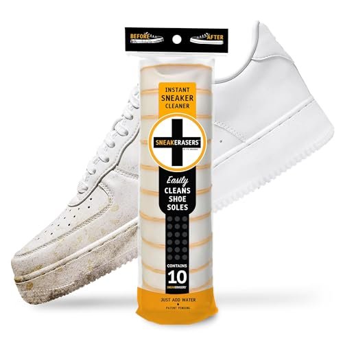 SneakERASERS Instant Sneaker Cleaner, Premium Shoe Cleaning...