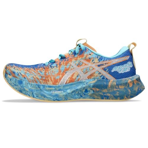 ASICS Women's Noosa TRI 16 Running Shoes, Nature Blue Orange