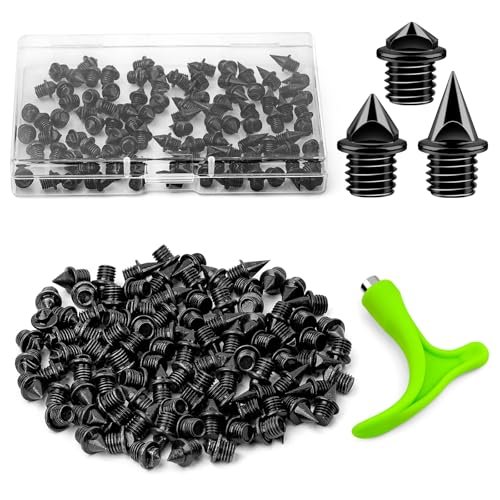96PCS Alloy Steel Track Spikes, 32pcs 1/8in 3/16in 1/4in...
