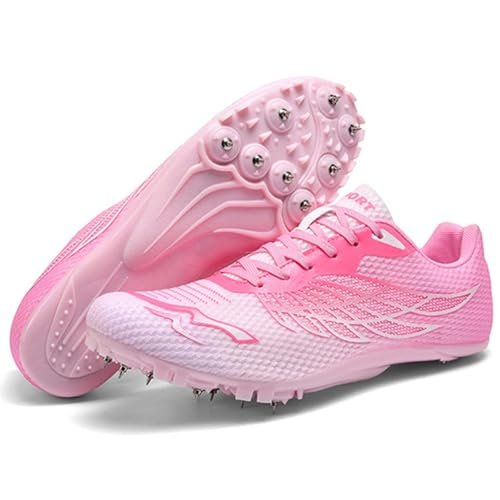 Hiuzylqx Track and Field Shoes for Women with Spikes