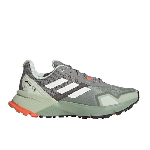 Adidas, Womens Terrex Soulstride Trail Running Shoes Silver...