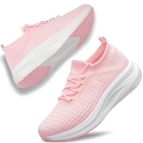 Womens Slip on Walking Shoes Comfort Lightweight Breathable...