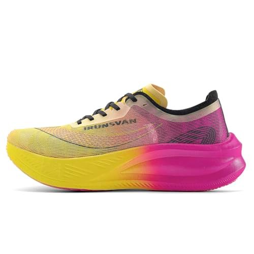 IRUNSVAN Carbon Plate Marathon Running Racing Shoes Men...