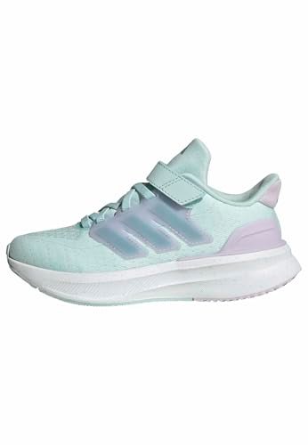 adidas Unisex-Kids Ultrarun 5 Elastic Lace, Halo Mint