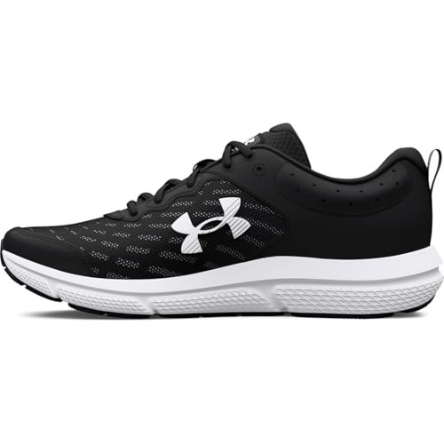 Under Armour Men's Charged Assert 10 Shoes, Black X-Wide