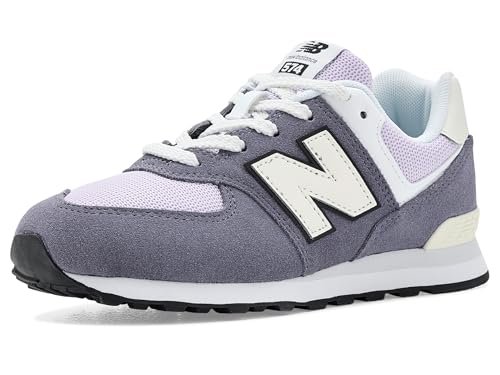 New Balance Kid's 574 V1 Lace-Up Sneaker, Neptune Grey