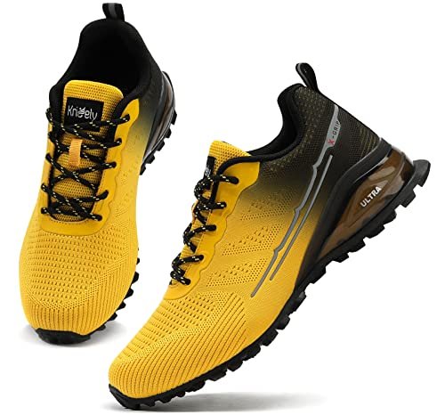 Kricely Men's Trail Running Shoes Fashion Hiking...