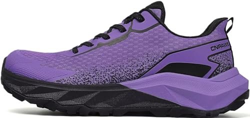 CNPAWS Men's Wide Toe Box Trail Running Shoes