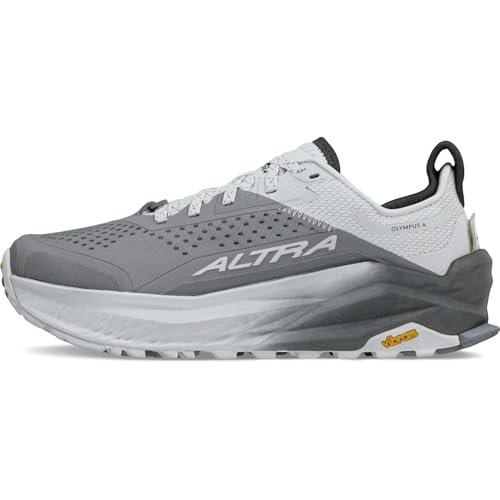 ALTRA Women's Olympus 6 Trail Running Shoe, Gray, 8.5