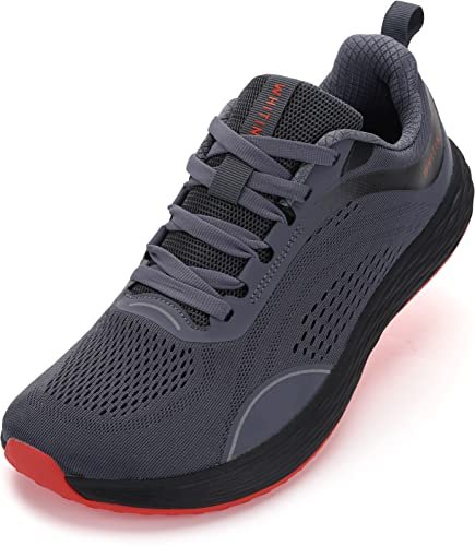 WHITIN Mens Wide Toe Box Zero Drop Road Running Shoes