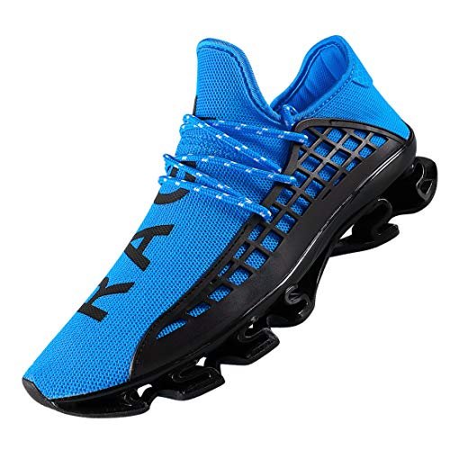 DUORO Mens Slip On Road Running Shoes Breathable...