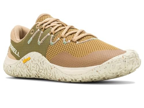 Merrell Women's Trail Glove 7 Trail Running Shoe, Tan, 7.5