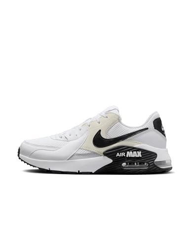 Nike Men's Air Max Excee Shoes, White/Black-Pure Platinum,...