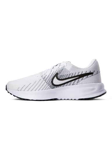 Nike Women's Run Defy Road Running Shoes, White/Black-Smoke...
