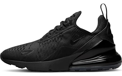 Nike Women's Air Max 270 Shoes, Black/Black-Black, 8