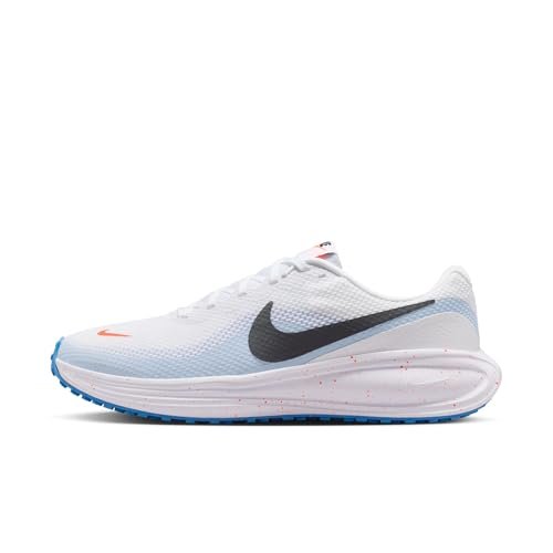 Nike Men's Revolution 8 Road Running Shoes, White/Off Noir