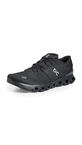 On Men's Cloud X 4 Sneakers, Black Eclipse