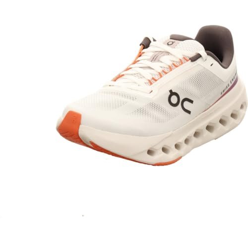 On Womens, Cloudsurfer Next White/Flame 9 Medium