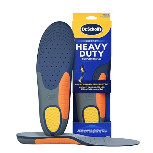 Dr. Scholl's Heavy Duty Support Insole Orthotics, Big & Tall