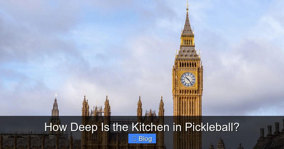How Deep Is the Kitchen in Pickleball?
