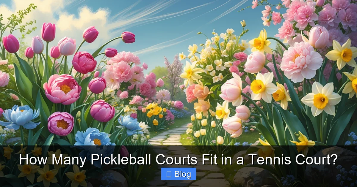 How Many Pickleball Courts Fit in a Tennis Court?