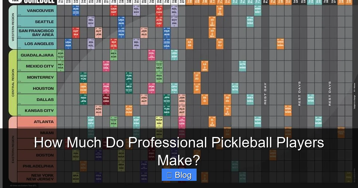 How Much Do Professional Pickleball Players Make?