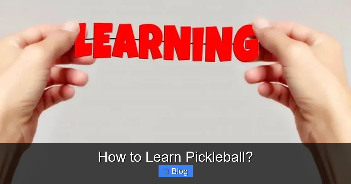 How to Learn Pickleball?