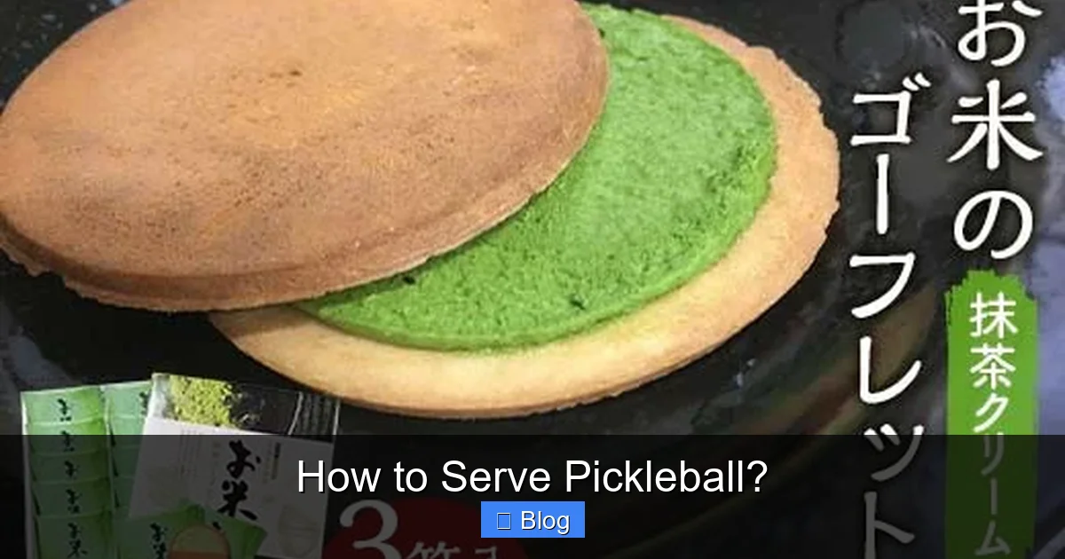 How to Serve Pickleball?